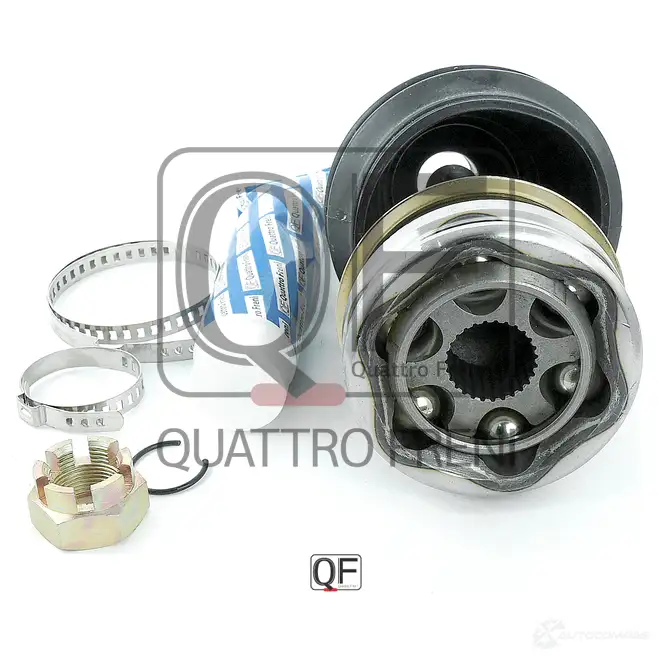 Шрус наружный 27x56x26 спереди слева QUATTRO FRENI 1233261712 GJ1 ZW1 QF11C00036 изображение 3