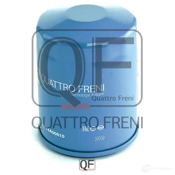 Фильтр масляный QUATTRO FRENI QF14A00010 F0ET K 1233265882 изображение 2