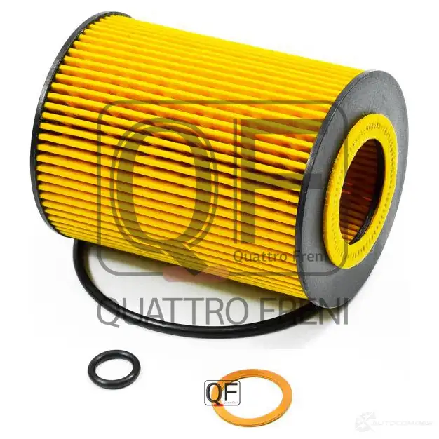 Фильтр масляный QUATTRO FRENI QF14A00140 1439940974 E D26EV - Изображение 1