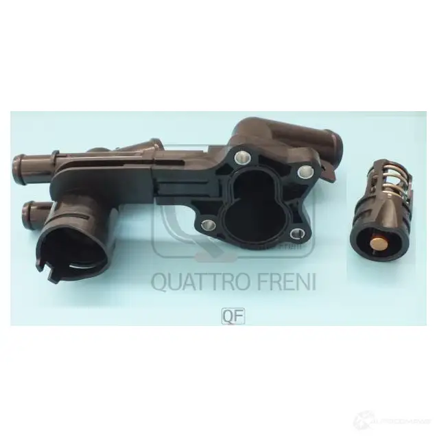 Корпус термостата в сборе QUATTRO FRENI QF15A00252 1439958744 UJ5 JQM изображение 1