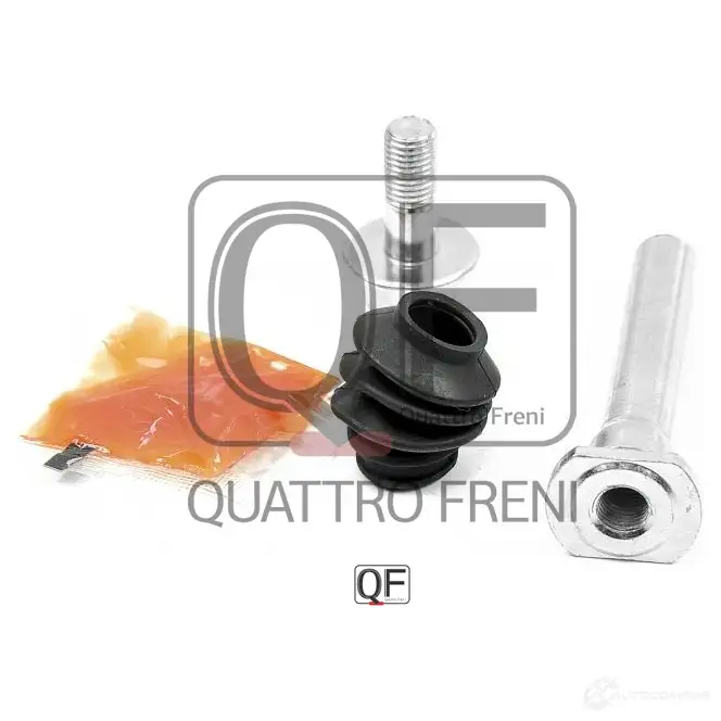 Направляющая суппорта тормозного спереди комплект QUATTRO FRENI U5TG 9 QF50F00011 1233286598 изображение 1