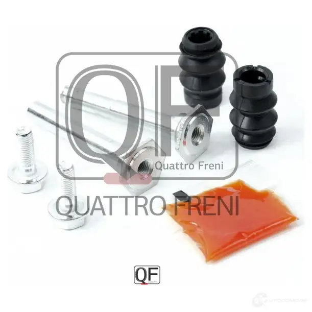 Направляющая суппорта тормозного спереди комплект QUATTRO FRENI QF50F00021 1233286614 V27B 4 изображение 0