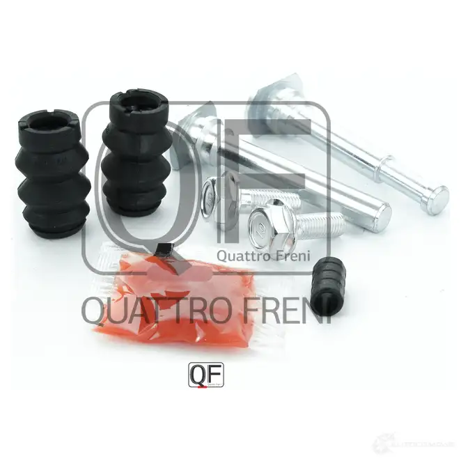 Направляющая суппорта тормозного спереди комплект QUATTRO FRENI QF50F00022 FETS 3V6 1233286618 изображение 4