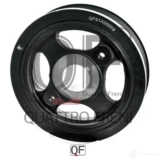 Шкив коленвала QUATTRO FRENI 1233288228 E 9F84J QF51A00068 - Изображение 1