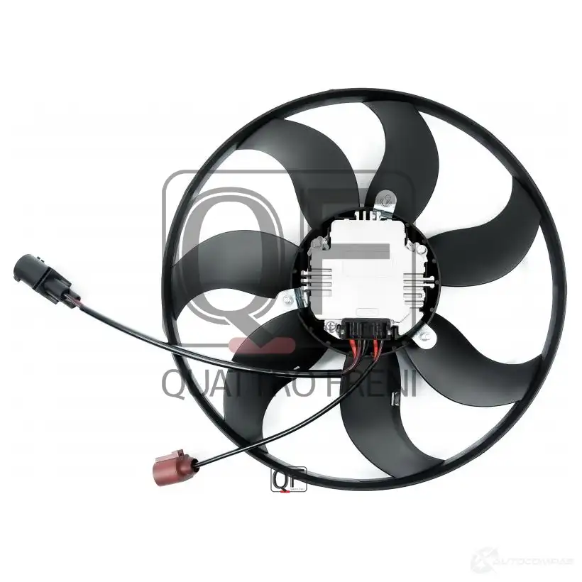 Вентилятор охлаждения радиатора слева 220w 360mm QUATTRO FRENI 1439957337 73D3 3 QF75A00010 изображение 1