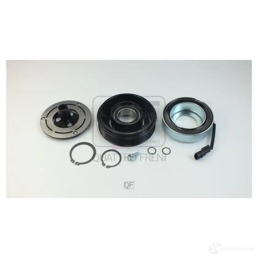 Муфта компрессора кондиционера QUATTRO FRENI QF80Q00054 4EWDAO Z 1439954665 - Изображение 1
