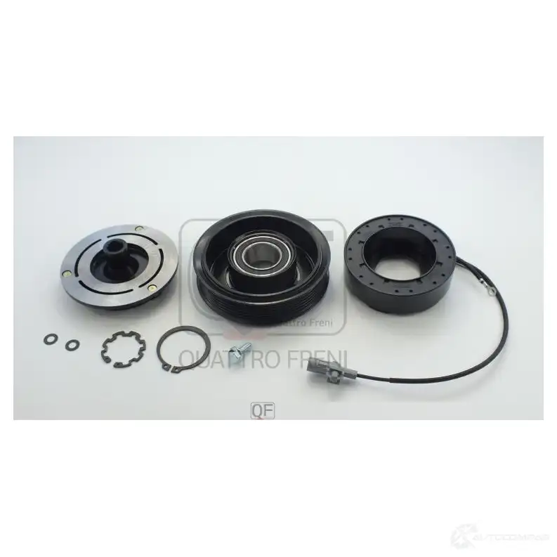 Муфта компрессора кондиционера QUATTRO FRENI QF80Q00100 1439956957 3E1 Y5 - Изображение 1