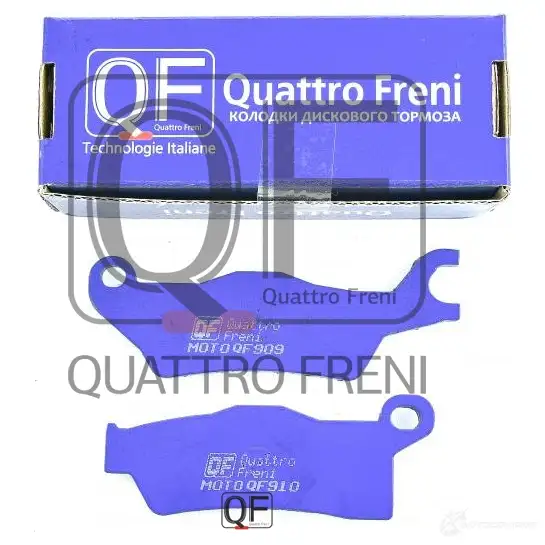 Колодки тормозные QUATTRO FRENI QF909 1233302650 SV 0O21Y изображение 1