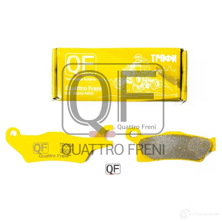 Колодки тормозные QUATTRO FRENI GCS6 O QF909T 1439947046 - Изображение 1