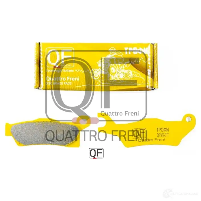 Колодки тормозные QUATTRO FRENI QF910T 1439948959 UAV RH - Изображение 1