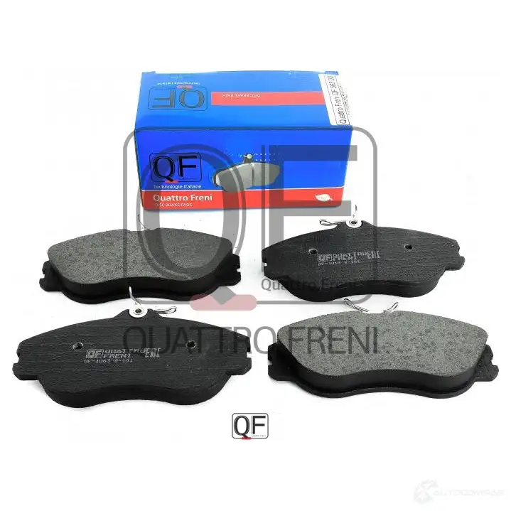 Колодки тормозные спереди без датчика QUATTRO FRENI 1233291320 JDAB M QF56300