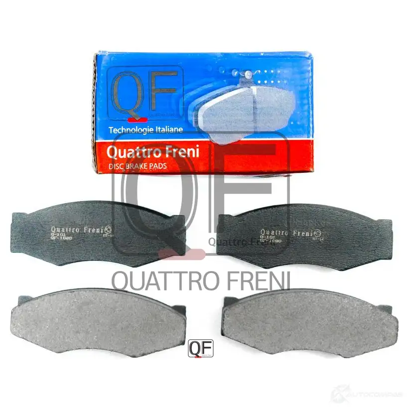 Колодки тормозные QUATTRO FRENI 1439949513 QF58000 N414J D изображение 0