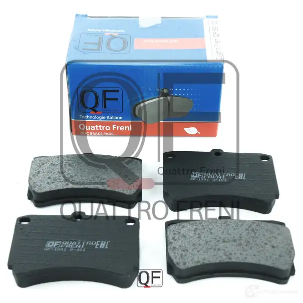 Колодки тормозные спереди без датчика QUATTRO FRENI QF59100 P WQYM 1422487195
