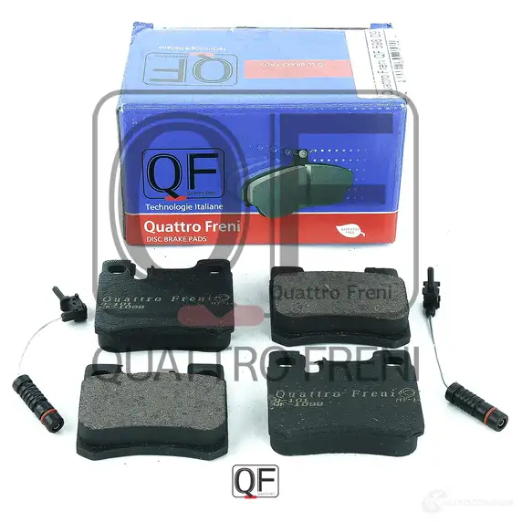 Колодки тормозные сзади с электродатчиком QUATTRO FRENI QF59809 UME RF4 1233292302 изображение 0