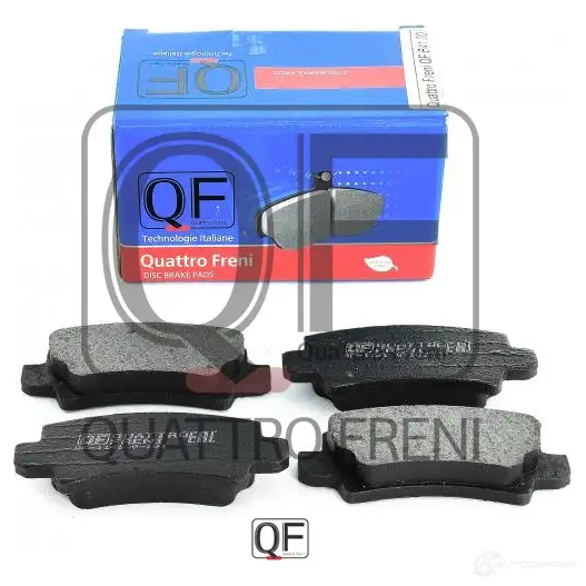 Колодки тормозные сзади без датчика toyota corolla QUATTRO FRENI 1233296556 QF64100 26AOK7 F
