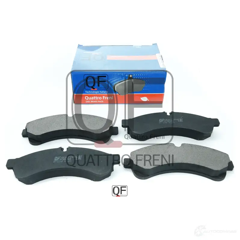 Колодки тормозные QUATTRO FRENI CPOS 8 QF69500 1233297766 изображение 0