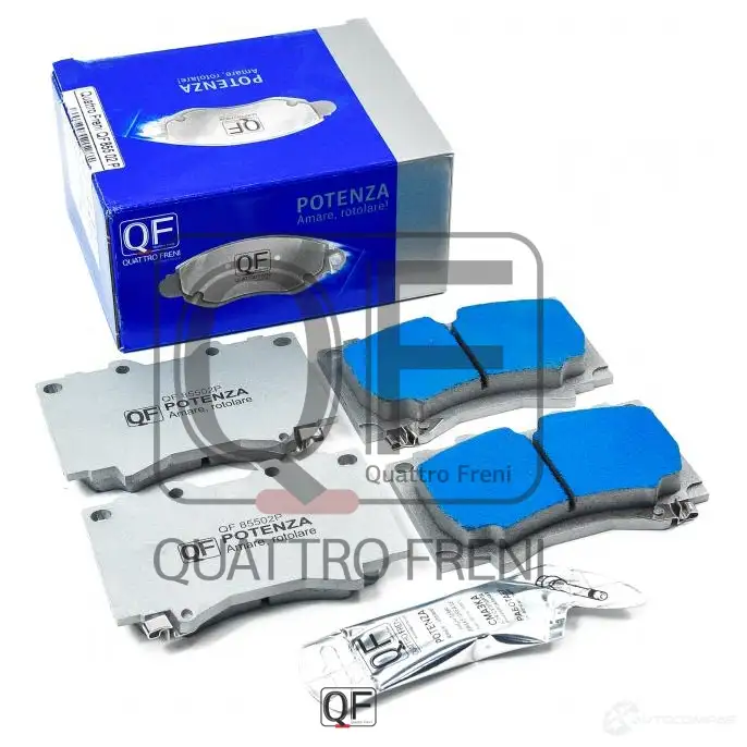 Колодки тормозные potenza premium series спереди lc 100 QUATTRO FRENI HA 3E3AM QF85502P 1439955534 изображение 2