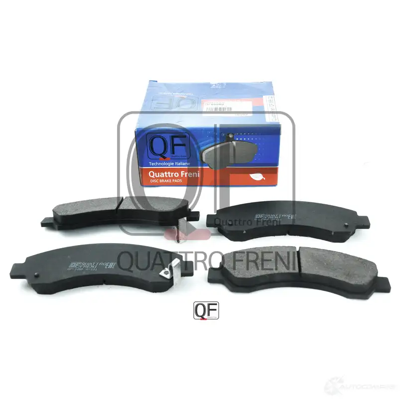 Колодки тормозные QUATTRO FRENI HI 6D7 QF86602 1233300902