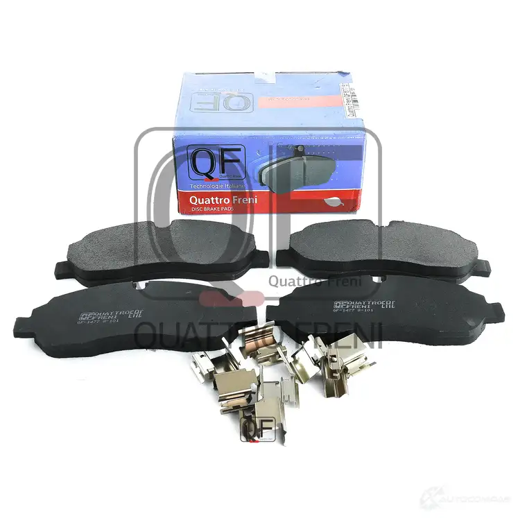 Колодки тормозные QUATTRO FRENI 1233302358 QF87751 IH3 VX7R - Изображение 1