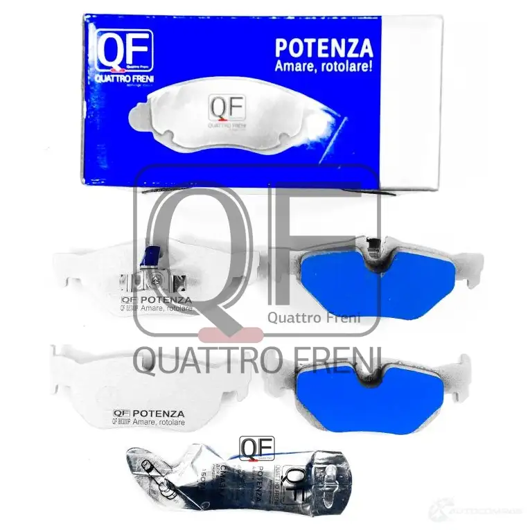 Колодки тормозные potenza premium series QUATTRO FRENI N9 BGWO QF88300P 1439940993 изображение 0