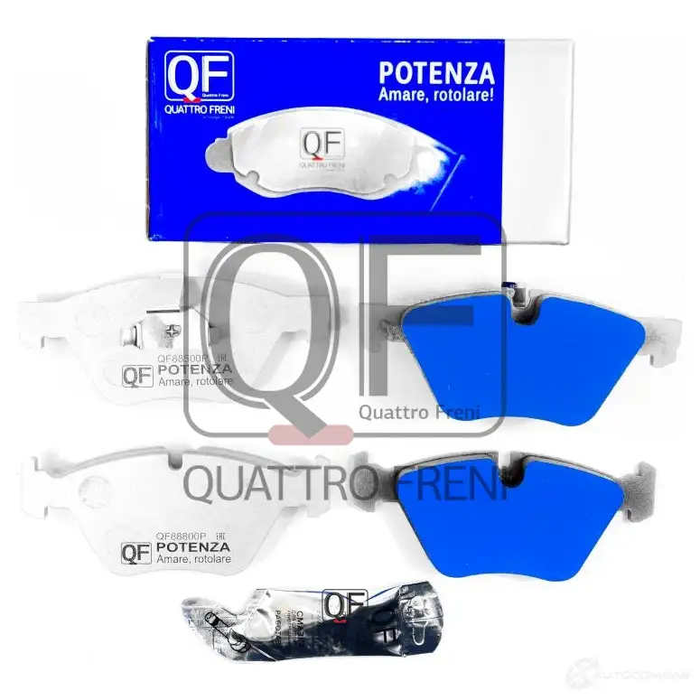 Колодки тормозные potenza premium series QUATTRO FRENI 1439940994 QF88500P N76L T изображение 0
