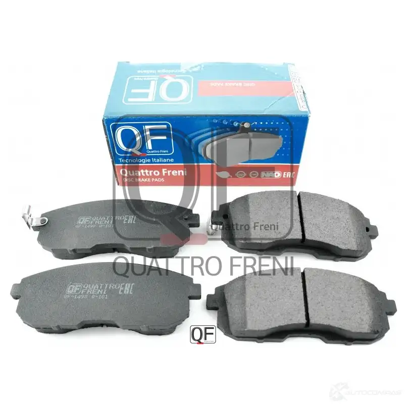 Колодки тормозные QUATTRO FRENI H9YEDX N QF89802 1439940903 изображение 0