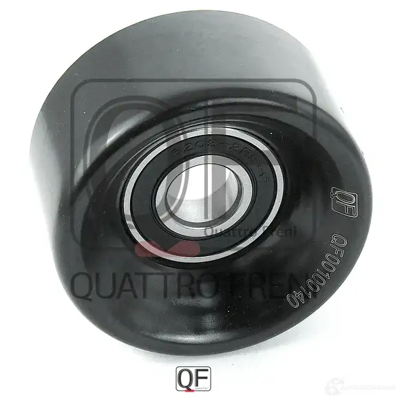Ролик натяжителя приводного ремня QUATTRO FRENI QF00100140 LW3 BF6 1311566035 изображение 0