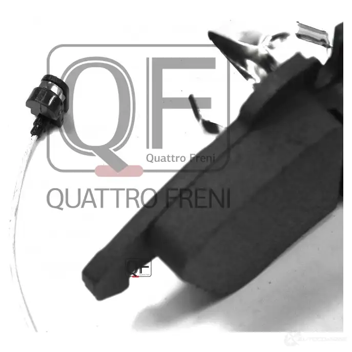 Колодки тормозные дисковые спереди с эл датчиком QUATTRO FRENI 1439949529 QF500121 UN6 OJM изображение 4