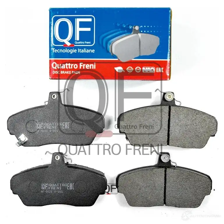 Колодки тормозные QUATTRO FRENI QF502102 HJI3 QWC 1439947049 - Изображение 1