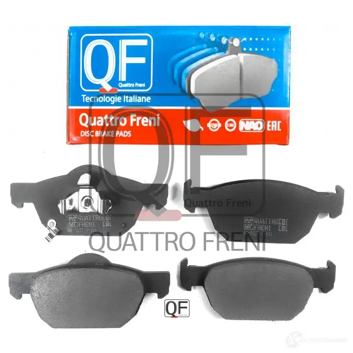 Колодки тормозные QUATTRO FRENI CD5 RV0 QF502702 1439947051 - Изображение 1