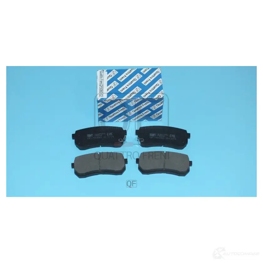 Колодки тормозные QUATTRO FRENI QF508002 1439946896 6RG 1Y - Изображение 1