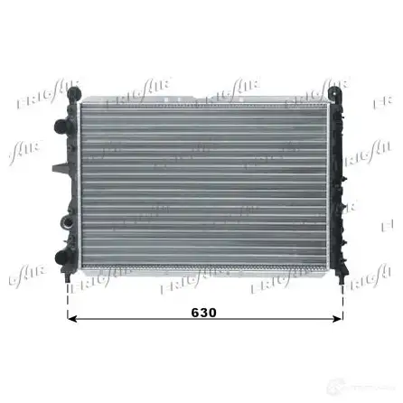 Радиатор охлаждения двигателя FRIGAIR 2470805 0104.3068 67C4S6W 2 101.0068 изображение 0
