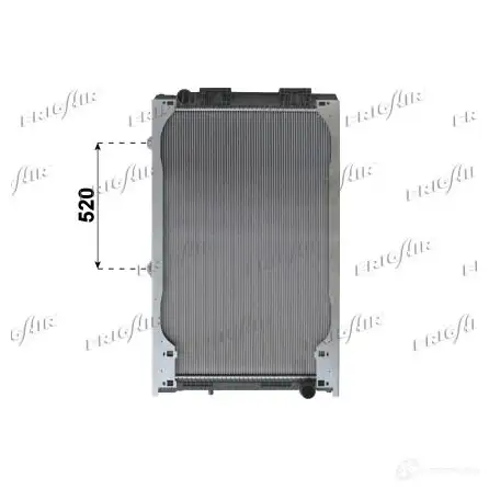 Радиатор охлаждения двигателя FRIGAIR CR1KZ8 223 7.0006 0237.3006 2472200