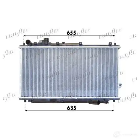 Радиатор охлаждения двигателя FRIGAIR CL1A1B 0133.3019 2471935 2133.001 9