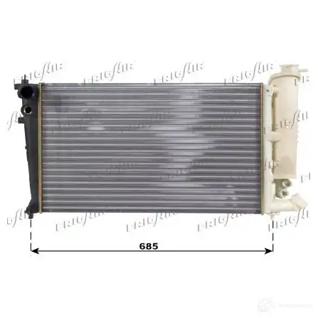 Радиатор охлаждения двигателя FRIGAIR 89J1QE 0103.3021 2123. 0006 2470693 изображение 0