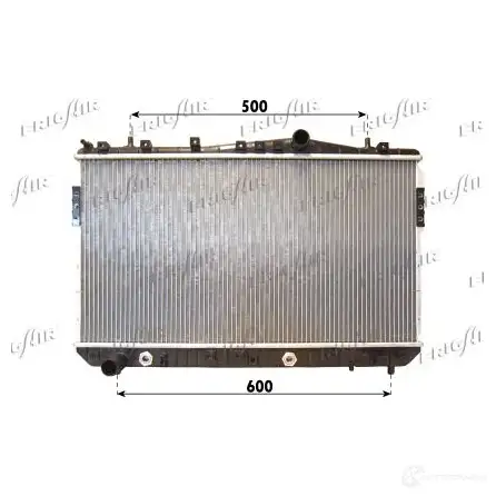 Радиатор охлаждения двигателя FRIGAIR 2471904 BXO3R5W 0131.3021 2131 .0021