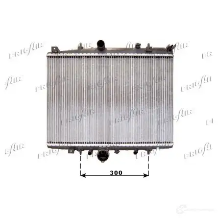 Радиатор охлаждения двигателя FRIGAIR KMZ75NS 2123.009 6 2470745 0103.3096