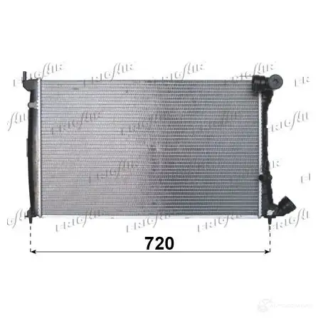 Радиатор охлаждения двигателя FRIGAIR 2470699 0103.3027 LLX7J 2123. 0127
