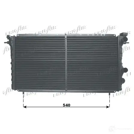 Радиатор охлаждения двигателя FRIGAIR 2471188 2 117.0048 BL93V 0109.2048