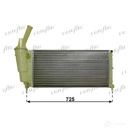 Радиатор охлаждения двигателя FRIGAIR QZTMV4 210 1.0039 2470791 0104.3039