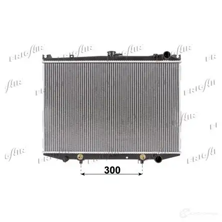 Радиатор охлаждения двигателя FRIGAIR 2 150.0054 2471729 RSECM 0121.3054