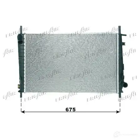 Радиатор охлаждения двигателя FRIGAIR 210 2.0075 0105.3075 2470912 8DW94RG