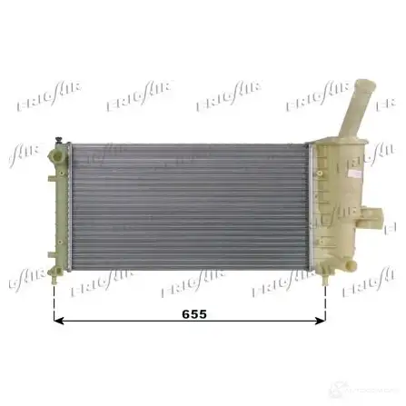 Радиатор охлаждения двигателя FRIGAIR 0104.3049 2470798 2101.004 9 FSRK11