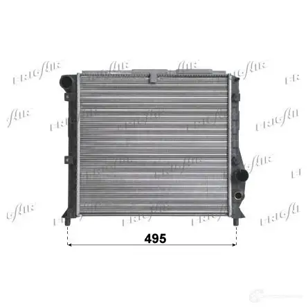 Радиатор охлаждения двигателя FRIGAIR 2471418 7G4W9T 0113.2001 21 06.0001