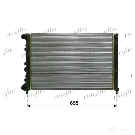 Радиатор охлаждения двигателя FRIGAIR 7KFNIB 2106 .0019 2471434 0113.3019