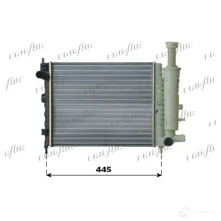 Радиатор охлаждения двигателя FRIGAIR 2470679 OZS9I9 0103.2014 2123.00 14