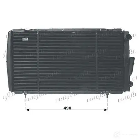 Радиатор охлаждения двигателя FRIGAIR 0109.2045 2117 .0045 2471186 FA6NXAV