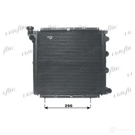 Радиатор охлаждения двигателя FRIGAIR EY2XV7 2117.0 025 2471184 0109.2025