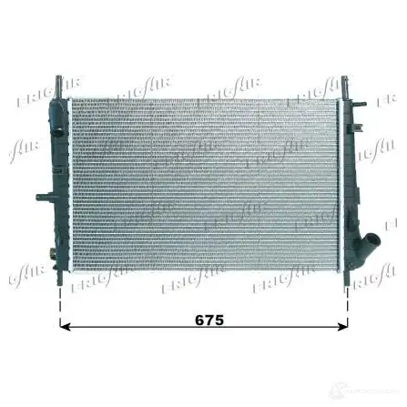 Радиатор охлаждения двигателя FRIGAIR 4ASPVT 2470913 0105.3076 2102.0 076