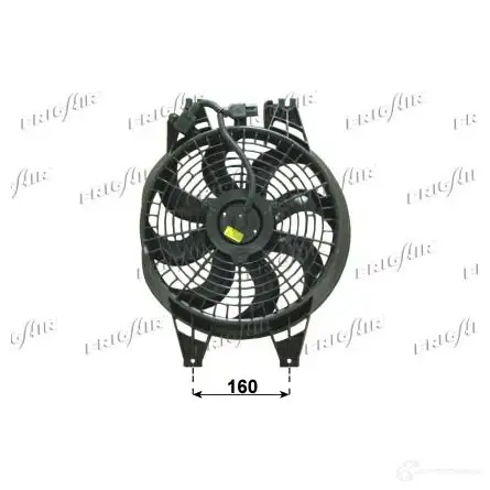 Вентилятор радиатора FRIGAIR ZT9SSP 5533 .2006 0533.2006 2472981 изображение 0
